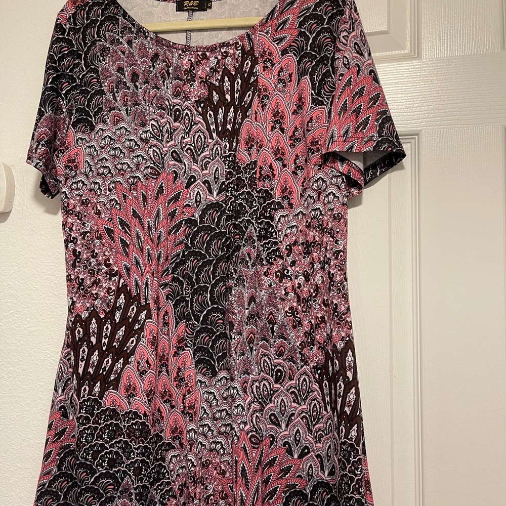 Colorful patterned smock - Picture 4 of 16